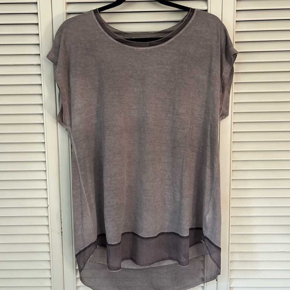 Casual Light Purple Women's Top